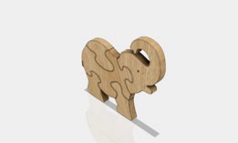 Olifant Puzzel | Elephant Puzzle