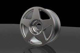 Compomotive 5-spoke alloy wheel