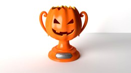 pumpkin carving contest trophy