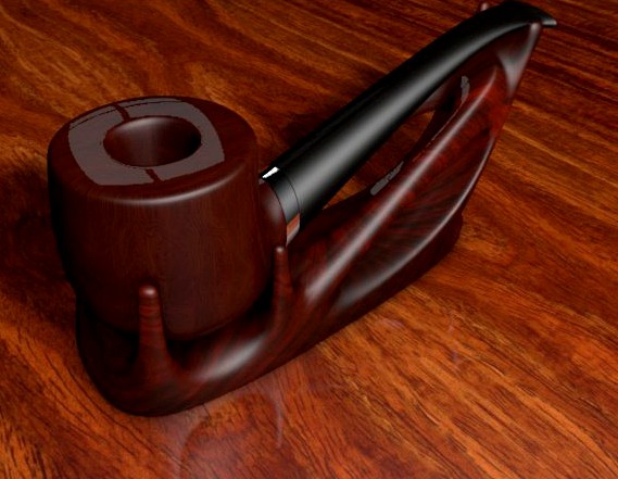 Tobacco pipe 3D Model