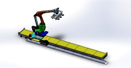 ABB Robot on Track