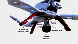 Quadcopter Universal Gripper Accessory