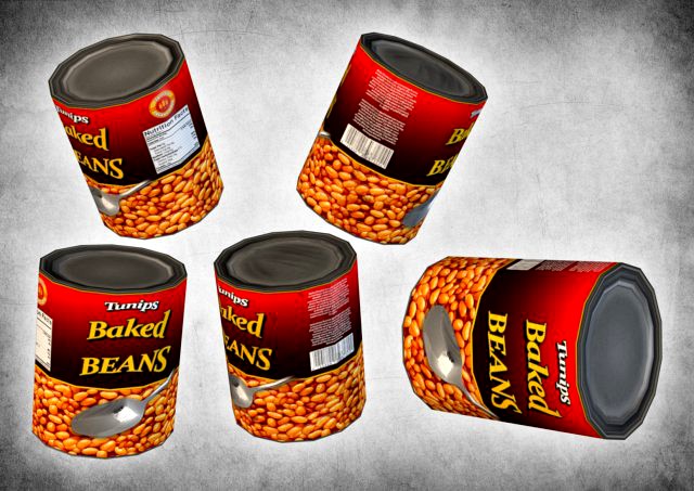 Canned Beans 3D Model