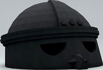 Low poly ancient head 2 RockerMau