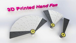 3d Printed Hand Fan