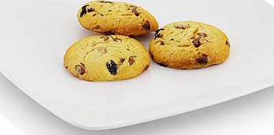 Cookies with chocolate