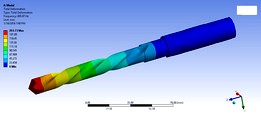 modal analysis of drill tool