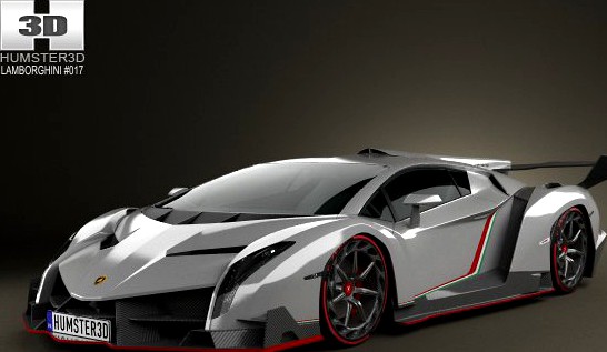 Lamborghini Veneno 2013 3D Model