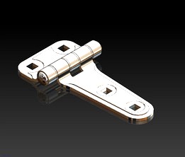 SS STRAP HINGE