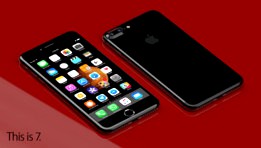 Apple Iphone 7 Plus - High-Gloss Jet Black!