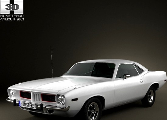 Plymouth Barracuda hardtop 1974