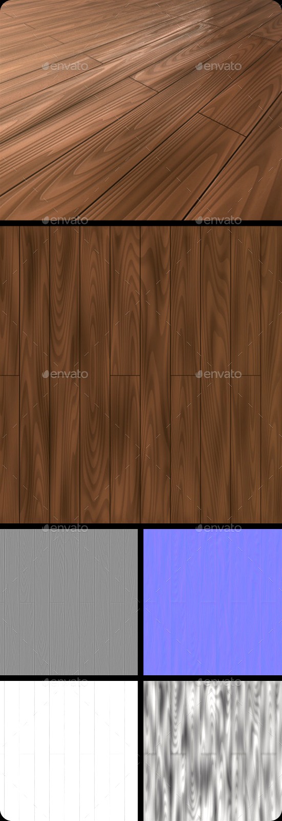 Wood Planks Tile Texture