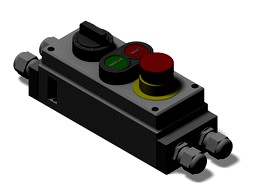 Potentiometer housing Stahl