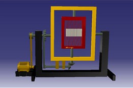 rotational moulding machine