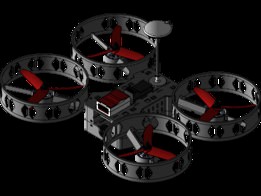 3D PRINTABLE MODULAR QUADCOPTER (5040 PROPS) - 150MM BUILD PLATE