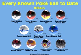 Poke Balls - Villain Variants Pack