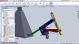 adaptateur Taarup-remorque(connector for havesting machine on a trailer)