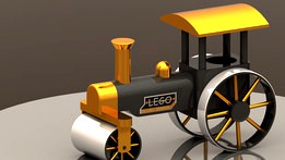 Lego Steamroller 434