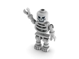Lego Evil Skeleton Minifigure 2007-now