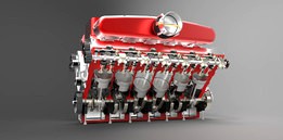 V12 Ferrari Engine