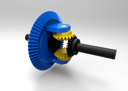 Differential Gears in solidworks