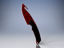 CS:GO Gut Knife Crimson Web Factory New