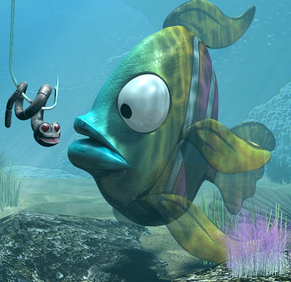 Cartoon Exotic Fish RIGGED