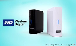 RENDERING: Western Digital External Hard Drives