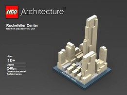Lego Architecture Set 21007 Rockefeller Center