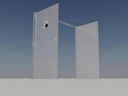 Metal Door 2 x 100 x 200 cm