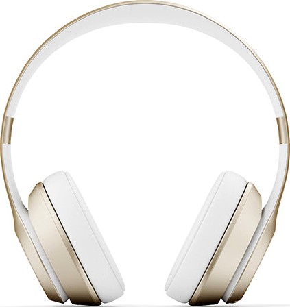 Golden headphones