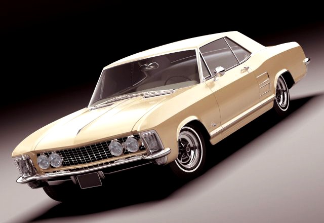 Buick Riviera 1963 3D Model