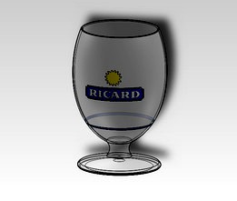 Balloon glass Ricard