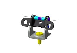 Trunk Hinge (Tailgate) / Cerniera baule