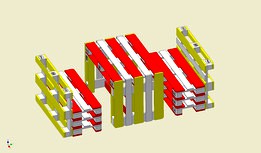 TABLE AND SEATS ASSY WITH EUROPALLET