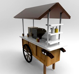 a stall booth