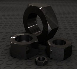 Heavy Jam, Jam, and Normal Hex Nut - 88 Sizes