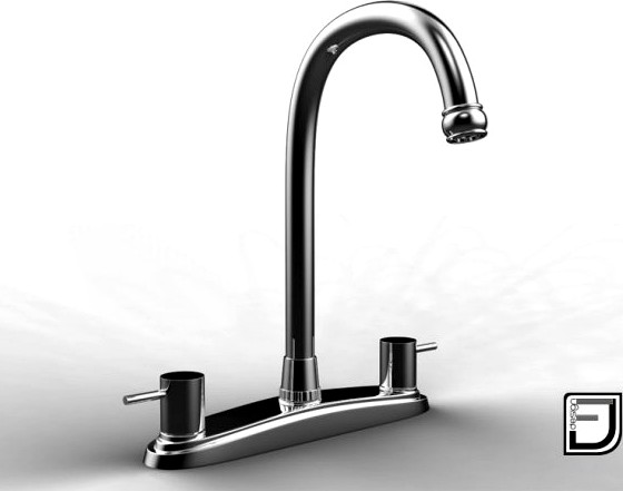 Kitchen Faucet 15 3D Model