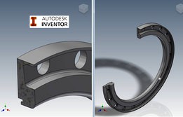 Convoluted Backup Ring-ASTM A351CF8M(316SS)