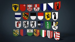 Swiss Canton Coats of Arms