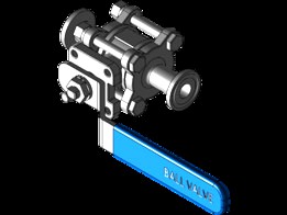 0.5'' Sanitary Ball Valve With Clamp