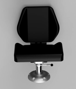 Boat Seat with Pedestal Mount
