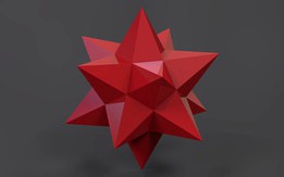 Stellated dodecahedron