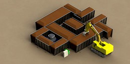 Design of Portable Electron Beam Facility