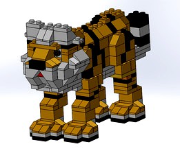Lego tigar