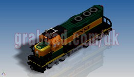 LEGO - BNSF GP-38 Locomotive (10133)