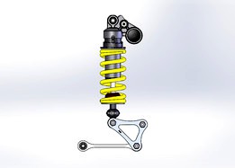 1999 - 2002 Yamaha R6 Rear Shock Assembly and Linkage