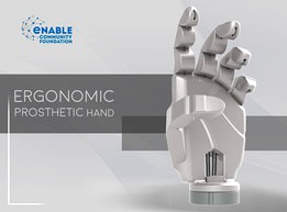 Ergonomic prosthetic Hand