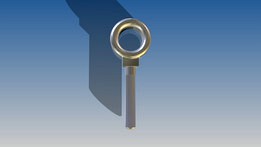 Eye bolt thread