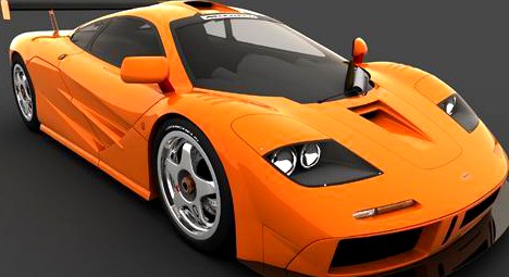 McLaren F1LM 3D Model